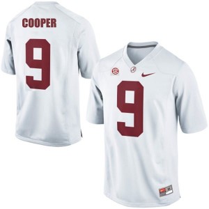 Nike Amari Cooper Alabama Crimson Tide No.9 - White Football Jersey