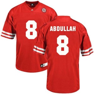 Adida Ameer Abdullah Nebraska Cornhuskers No.8 - Red Football Jersey