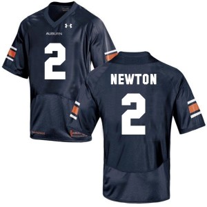 Under Armour Cam Newton Auburn Tigers No.2 Youth - Navy Blue Football Jersey