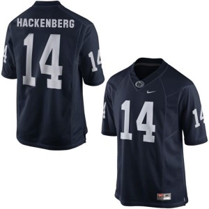 Nike Christian Hackenberg Penn State Nittany Lions No.14 - Blue Football Jersey