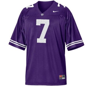 Nike Collin Klein Kansas State Wildcats No.7 Youth - Purple Football Jersey