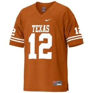 Nike Colt McCoy Texas Longhorns No.12 - Orange Football Jersey