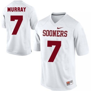 Nike DeMarco Murray Oklahoma Sooners No.7 - White Football Jersey