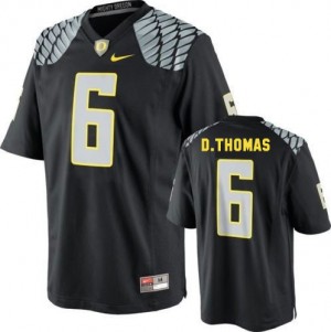 Nike De'Anthony Thomas Oregon Ducks No.6 - Black Football Jersey