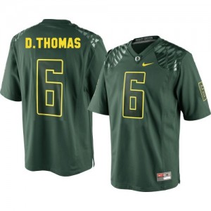 Nike De'Anthony Thomas Oregon Ducks No.6 - Green Football Jersey