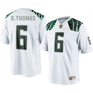 Nike De'Anthony Thomas Oregon Ducks No.6 - White Football Jersey