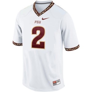 Nike Deion Sanders FSU No.2 Youth - White Football Jersey