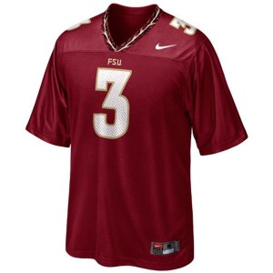 Nike EJ Manuel FSU No.3 - Red Football Jersey