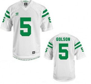 Adida Everett Golson Notre Dame Fighting Irish No.5 - White Football Jersey