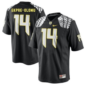 Nike Ifo Ekpre Olomu Oregon Ducks No.14 - Black Football Jersey