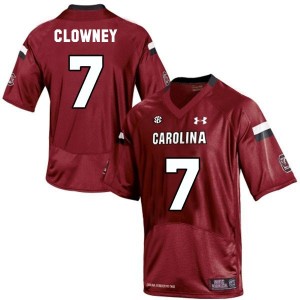 Under Armour Jadeveon Clowney South Carolina Gamecocks No.7 - Red Football Jersey