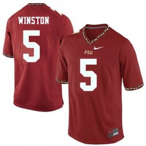 Nike Jameis Winston FSU No.5 - Garnet Red Football Jersey