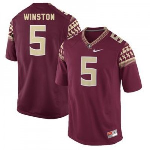 Nike Jameis Winston FSU No.5 Youth - Garnet Red Football Jersey