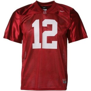 Nike Joe Namath Alabama Crimson Tide No.12 Mesh - Crimson Red Football Jersey