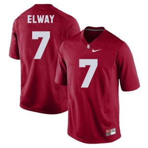 Nike John Elway Stanford Cardinal No.7 - Red Football Jersey