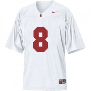 Nike Kevin Hogan Stanford Cardinal No.8 Youth - White Football Jersey