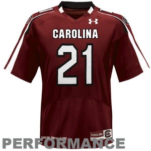 Under Armour Marcus Lattimore South Carolina Gamecocks No.21 - Red Football Jersey