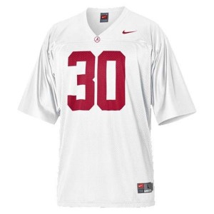 Nike Alabama Crimson Tide Dont'a Hightower No.30 White Football Jersey
