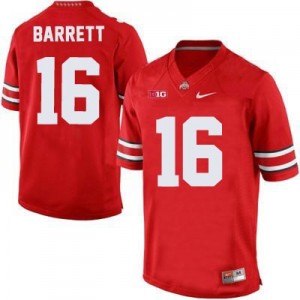 Nike J.T. Barrett Ohio State Buckeyes No.16 - Scarlet Football Jersey
