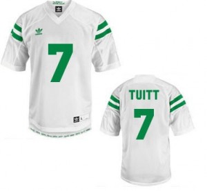 Adida Stephon Tuitt Notre Dame Fighting Irish No.7 Youth - White Football Jersey