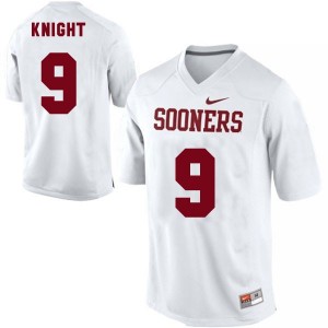 Nike Trevor Knight Oklahoma Sooners No.9 - White Football Jersey