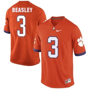 Nike Vic Beasley Clemson No.3 - Orange Football Jersey