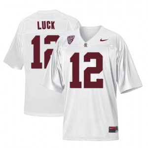 Nike Andrew Luck Stanford Cardinal No.12 - White Football Jersey