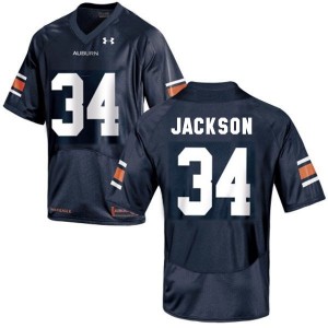 Under Armour Bo Jackson Auburn Tigers No.34 - Navy Blue Football Jersey