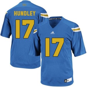 Adidas Brett Hundley UCLA Bruins No.17 Youth - Blue Football Jersey