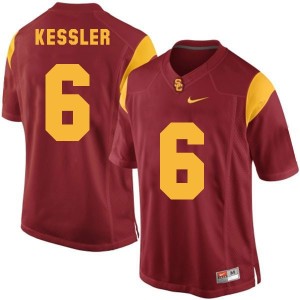 Nike Cody Kessler USC Trojans No.6 - Red Football Jersey