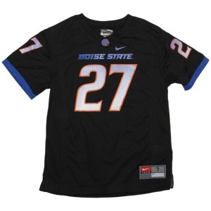 Nike Jay Ajayi Boise State Broncos No.27 Youth - Black Football Jersey