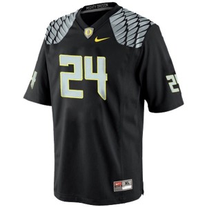 Nike Kenjon Barner Oregon Ducks No.24 - Black Football Jersey