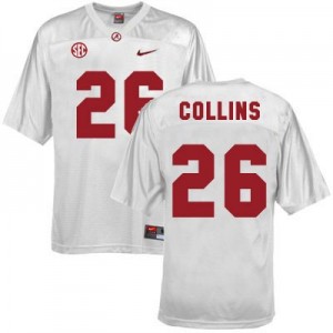 Nike Landon Collins Alabama Crimson Tide No.26 - White Football Jersey
