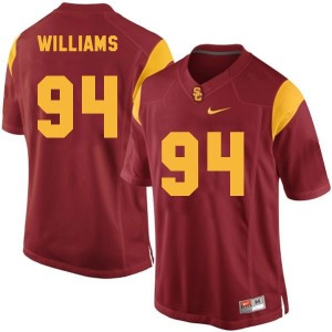 Nike Leonard Williams USC Trojans No.94 - Red Football Jersey