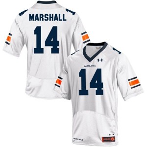 Under Armour Nick Marshall Auburn Tigers No.14 - White Football Jersey