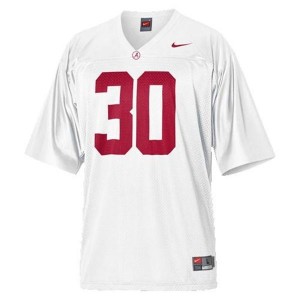 Nike Alabama Crimson Tide Dont'a Hightower No.30 White Youth Football Jersey