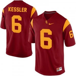 Nike Cody Kessler USC Trojans No.6 College - Red Football Jersey