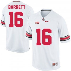 Nike J.T. Barrett Ohio State Buckeyes No.16 - White Football Jersey