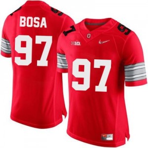 Nike Joey Bosa OSU No.97 Diamond Quest Playoff - Scarlet Red Football Jersey