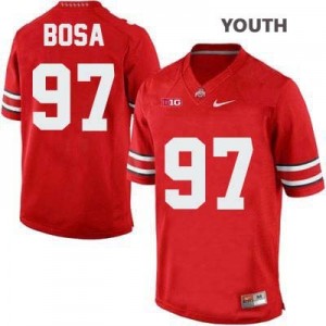 Nike Joey Bosa Ohio State Buckeyes No.97 - Scarlet - Youth Football Jersey