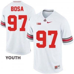Nike Joey Bosa Ohio State Buckeyes No.97 - White - Youth Football Jersey
