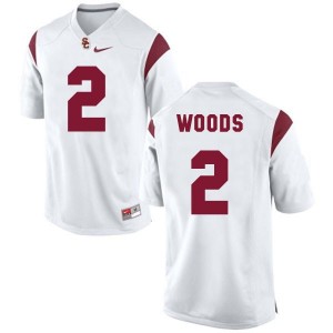 Nike Robert Woods USC Trojans No.2 - White Football Jersey