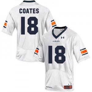 Under Armour Sammie Coates Auburn Tigers No.18 - White Football Jersey