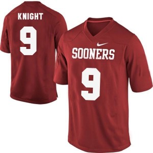 Nike Trevor Knight Oklahoma Sooners No.9 - Red Football Jersey